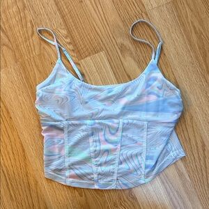 Elodie Multicolor Strappy Top